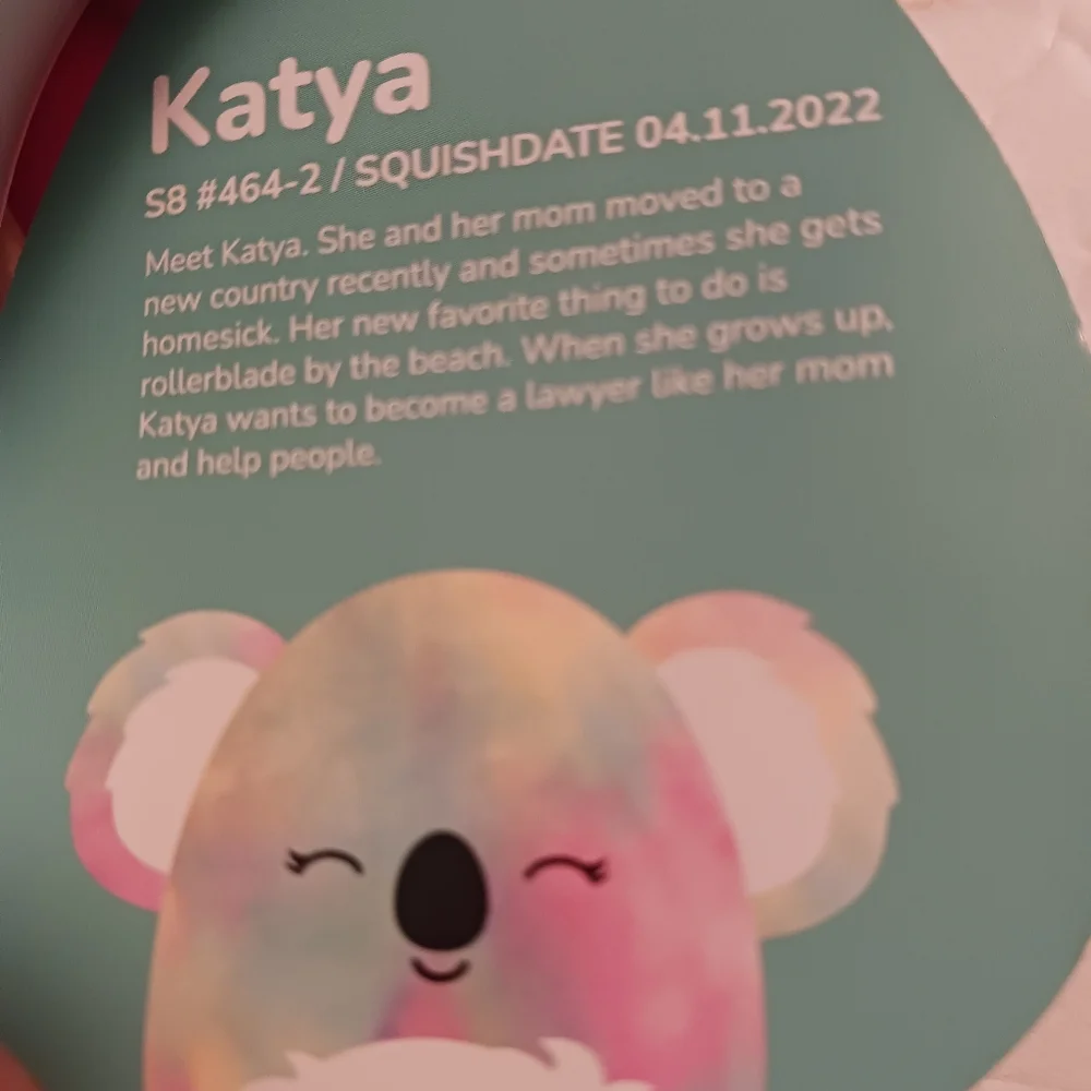 Original squishmallows Katya Koala the bear.10"tall - Picture 7 of 11
